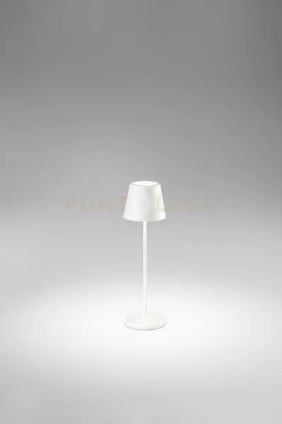 Lampada da tavolo ricaricabile a batterie diva led 2w 3000k cri?80 ...