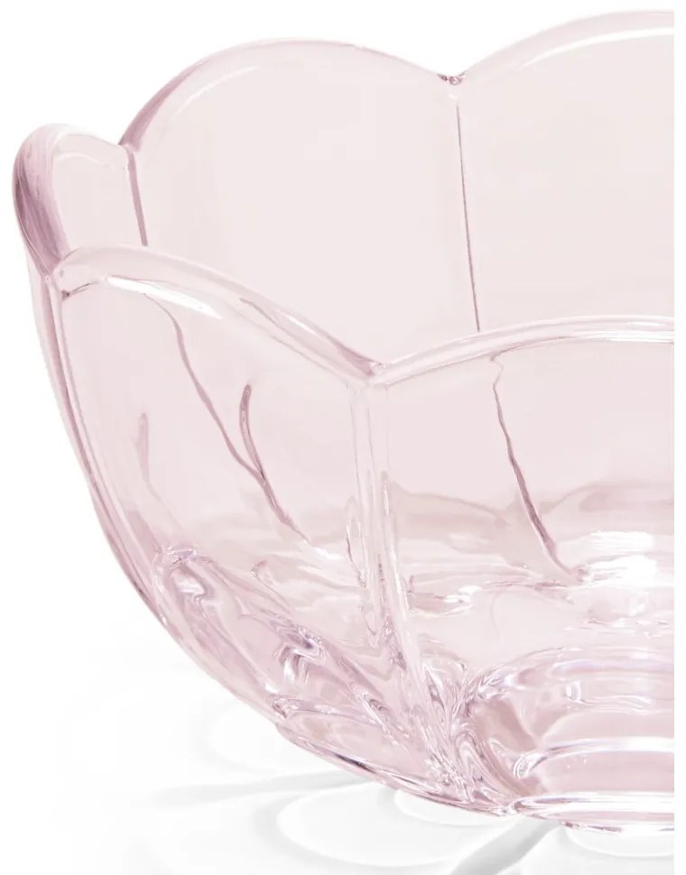 Ciotole in vetro rosa chiaro in set di 2 pezzi ø 13 cm Lily - Holmegaard