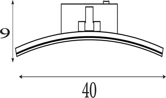 Searchlight 79821-40SS - Lampada LED per quadri SANTORINI LED/8,2W/230V argento
