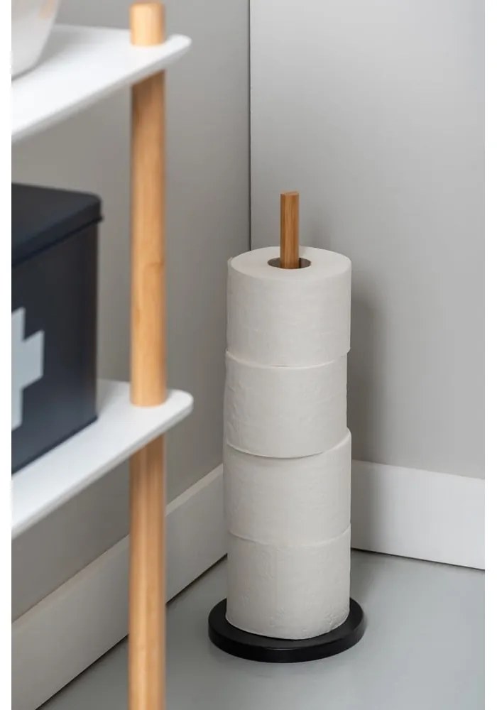 Porta carta igienica in bambù Clean - PT LIVING