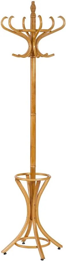 Appendiabiti a piantana 188 x 49 cm, marrone