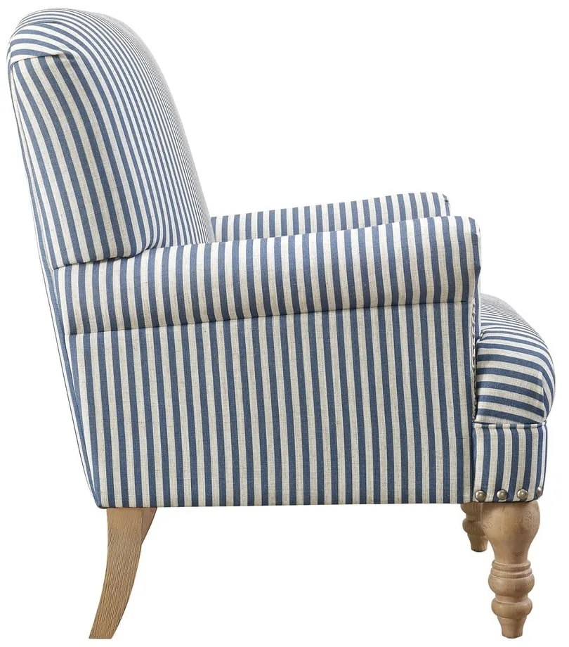 Poltrona in lino blu Jaya - Støraa