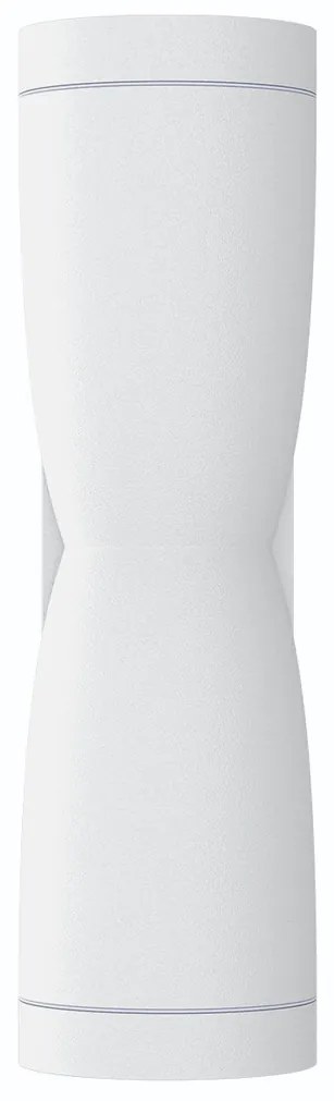 Applique Conica a Clessidra Bidirezionale IP65 GU10 - Bianca