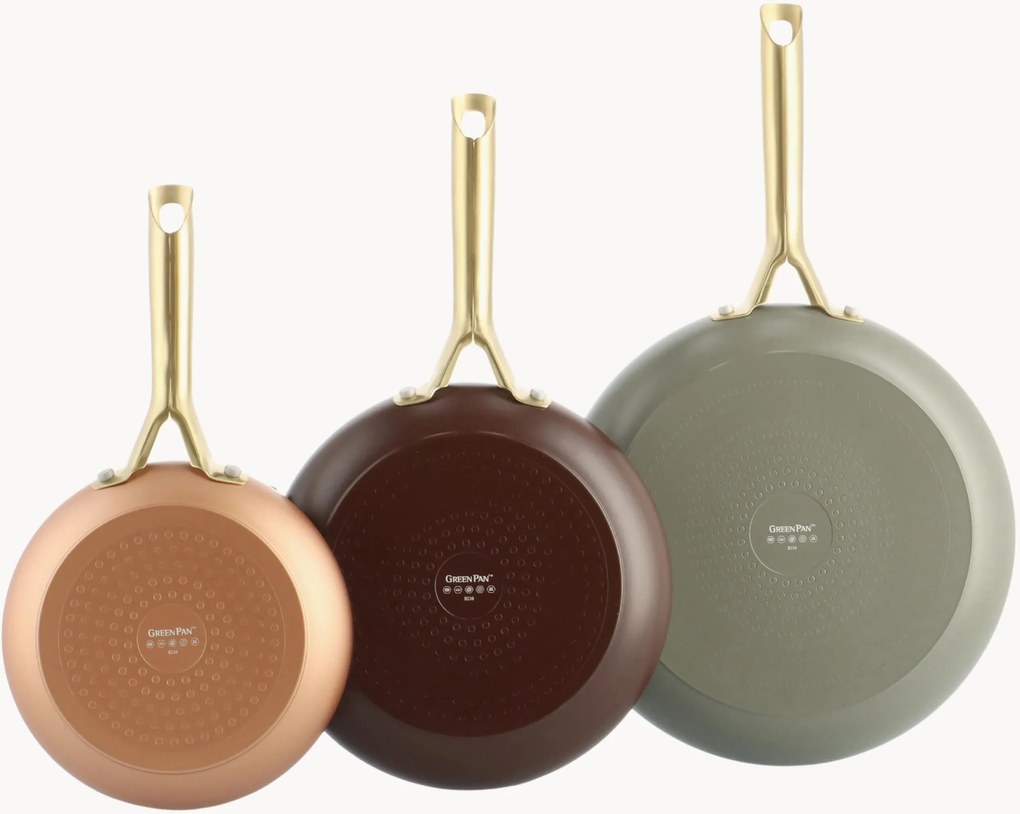 Set di 3 padelle con rivestimento antiaderente Shades