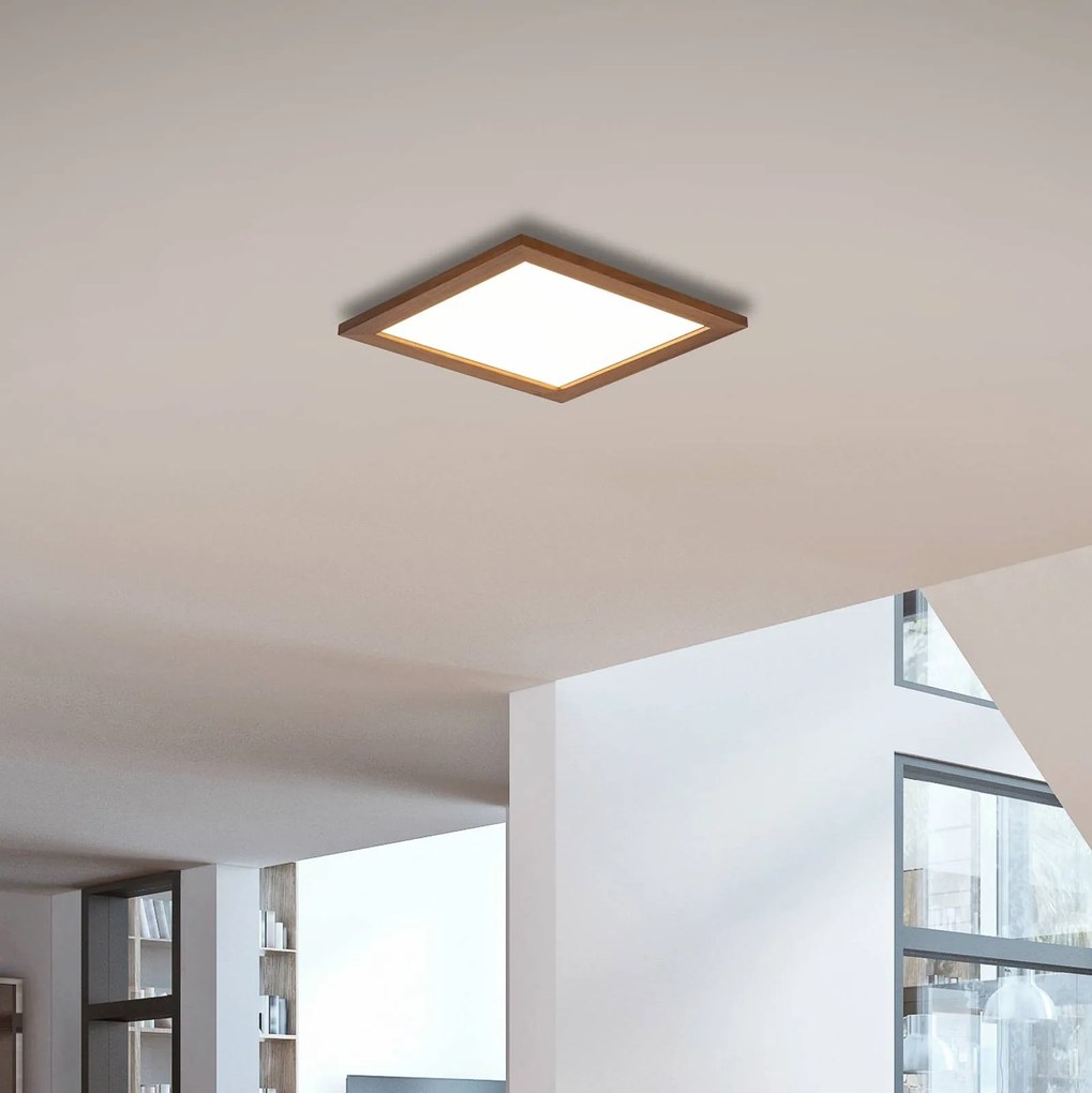 Pannello LED Quitani Aurinor, noce, 45 cm