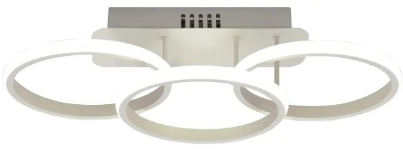 Lampadario LED da superficie BARI LED/30W/230V bianco