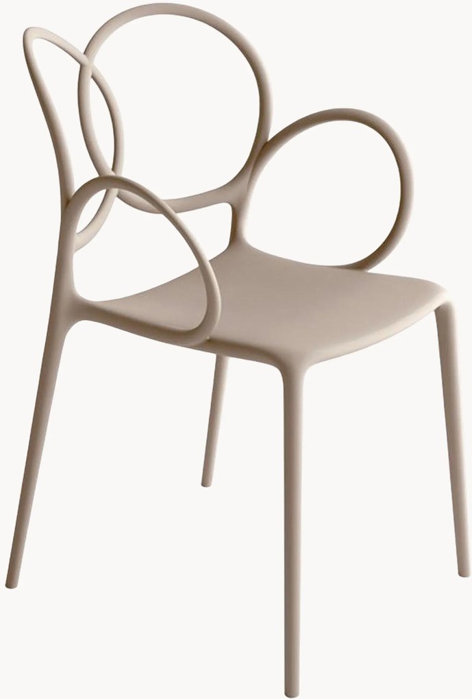 Set di 4 sedie con braccioli Sissi