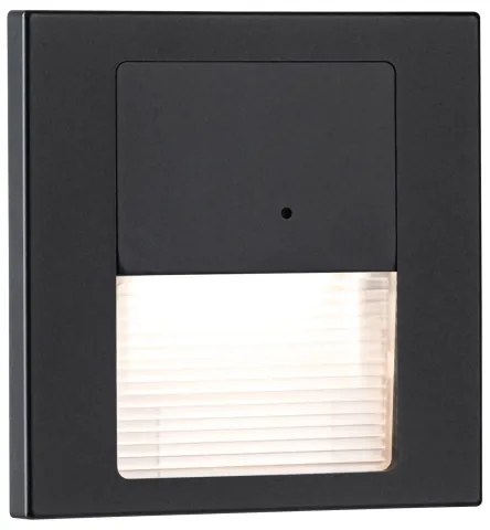 Paulmann 80004 - LED/1W Illuminazione scale con sensore TSARO 230V Lead/nero