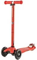 Monopattino 3 ruote Telescopico Max 70Kg Micro Maxi Deluxe Rosso