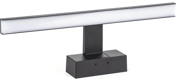 Aigostar - Illuminazione per specchio da bagno a LED 8W/230V 4000K 40 cm IP44 nero