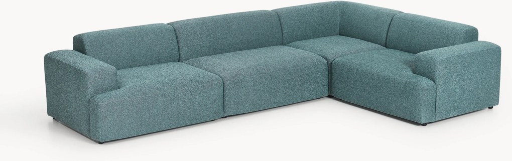 Divano angolare grande 4 posti Melva