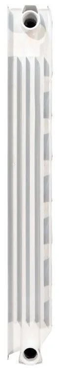 Radiatore acqua calda PRODIGE MODERN in alluminio, 6 elementi, interasse 700 mm, bianco