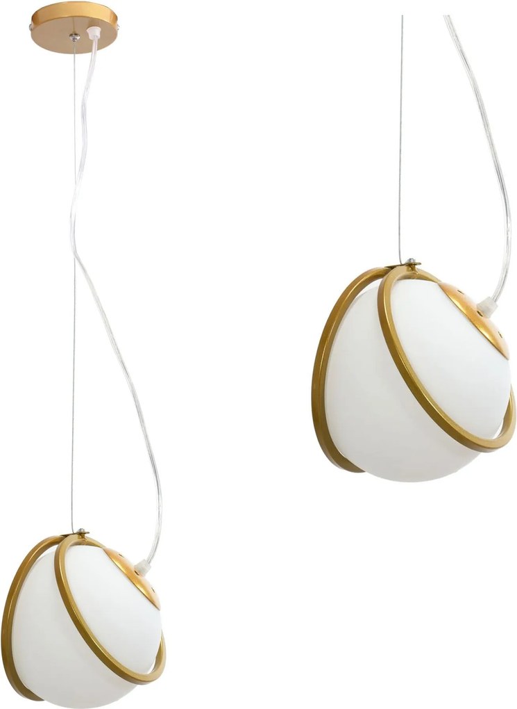 Lampada APP1088-1CP GOLD WHITE