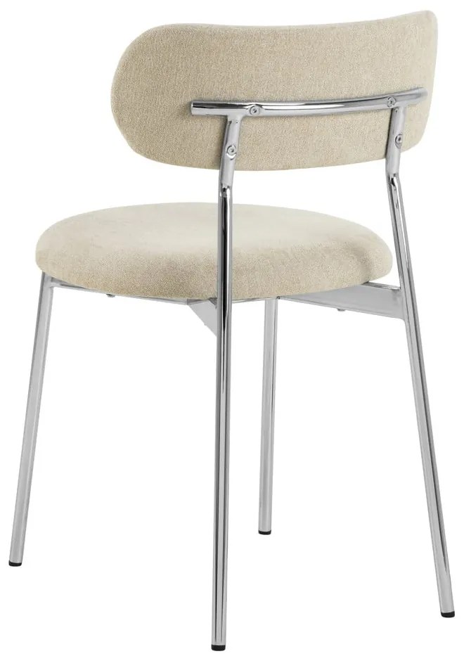 Sedia da pranzo color crema Lyric – Actona