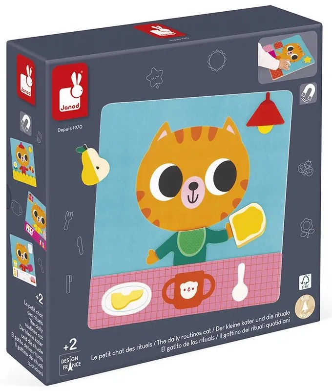 Gioco magnetico - Il gattino dei rituali quotidiani