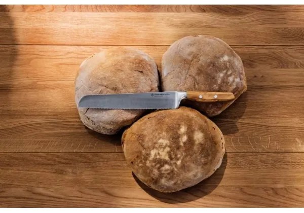 Wüsthof - Coltello da cucina AMICI 23 cm in legno d'ulivo