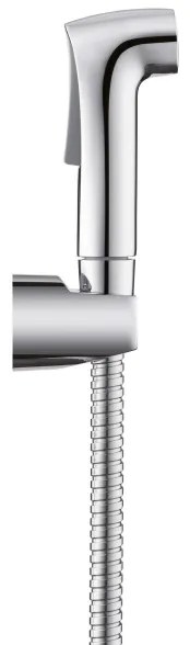 WENKO 23999100 - Set per bidet WATERSAVING SYSTEM 12x7 cm lucido cromo/argento