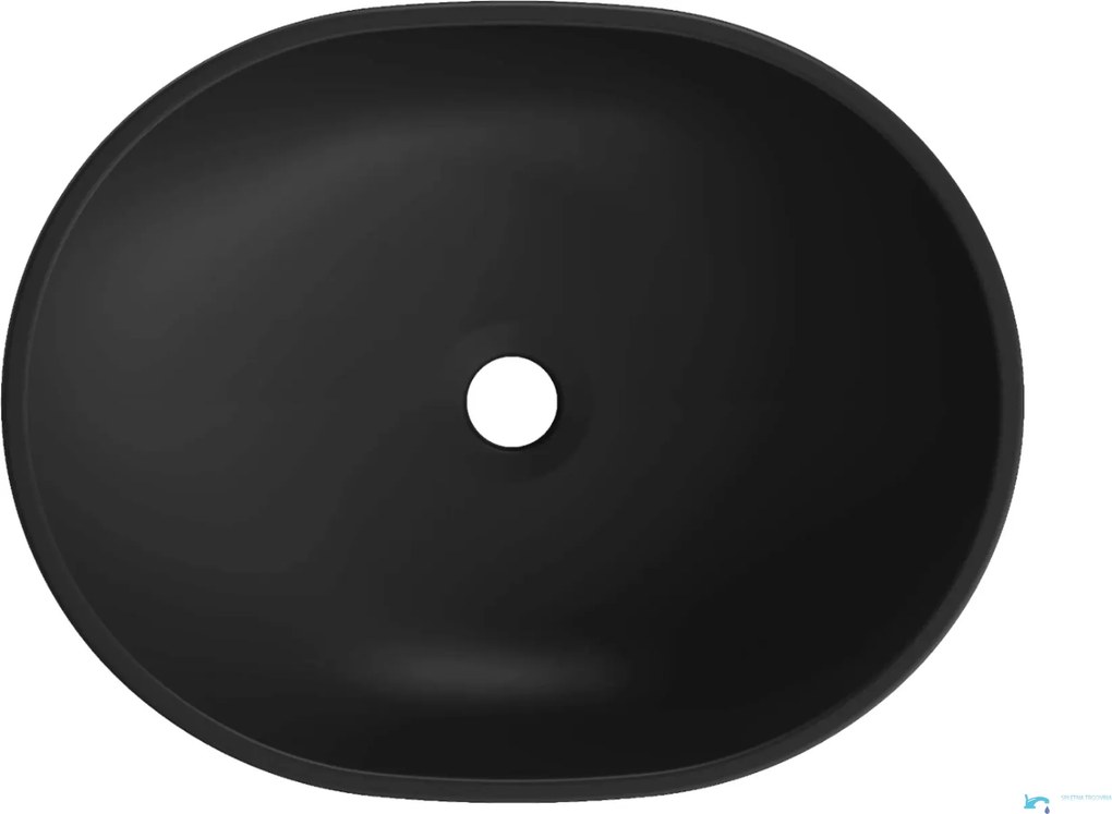 Lavabo da appoggio MEXEN GU1798 in ceramica, in più finiture tra cui nero opaco e oro