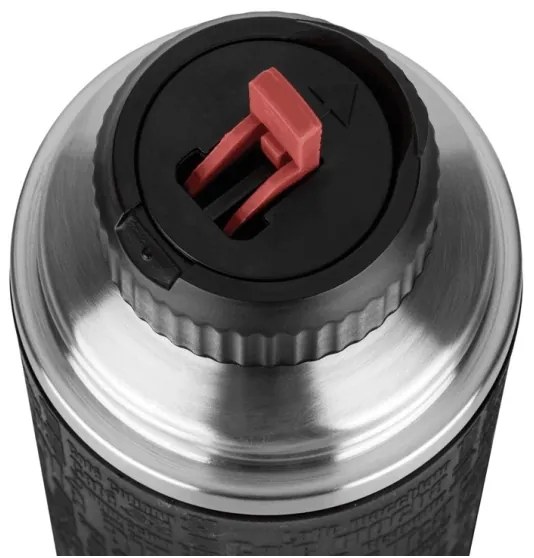 Tefal - Thermos con tazza 1 l SENATOR acciaio inossidabile/nero