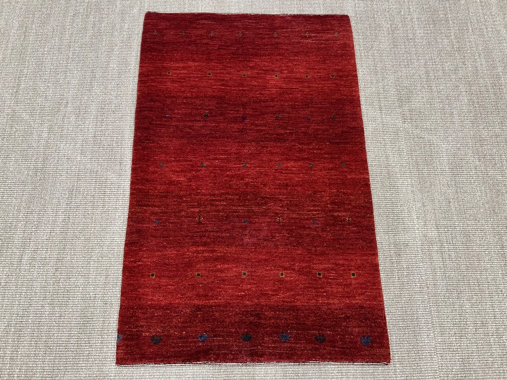 Loribaft Tappeto persiano 130x90 Rosso (Iran) Annodato A Mano