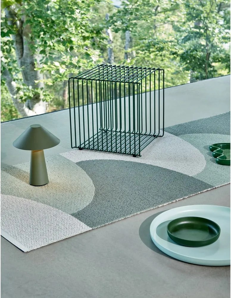 Passatoia da interno/esterno verde 70x180 cm Hill Army Misty Mint – Pappelina