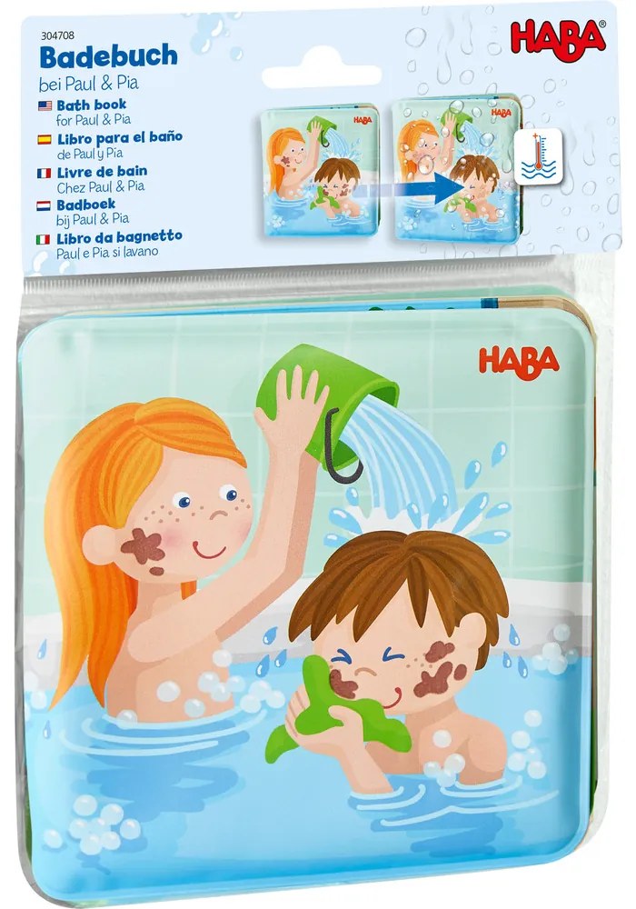 Libro da bagnetto - Paul e Pia si lavano
