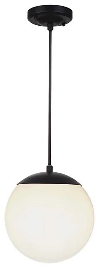 Lampadario da esterno a sospensione con filo 1xE27/60W/230V IP44 nero