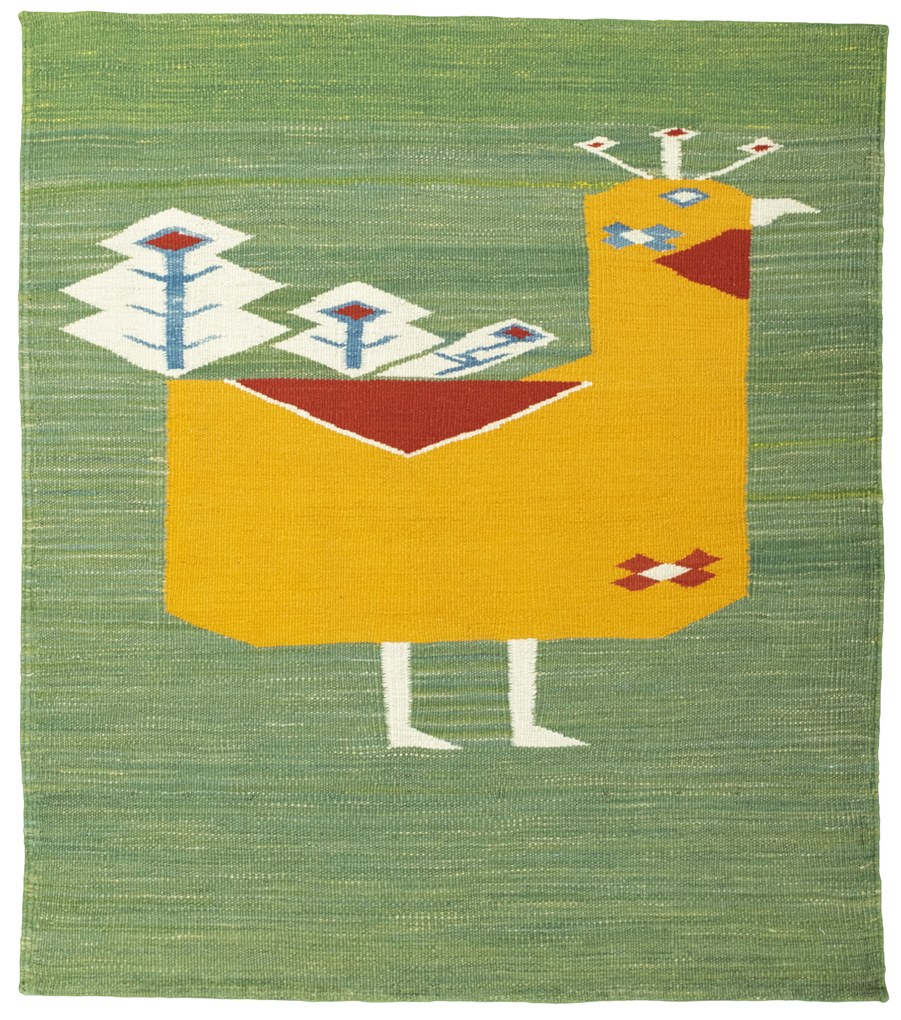 Kilim Tappeto orientale 110 x 90 (Tacchino) Tessuto A Mano