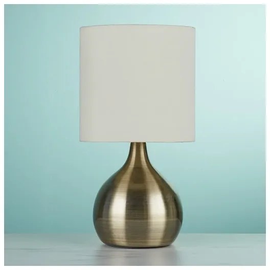 Searchlight EU3923AB - Lampada da tavolo TOUCH 1xE14/40W/230V