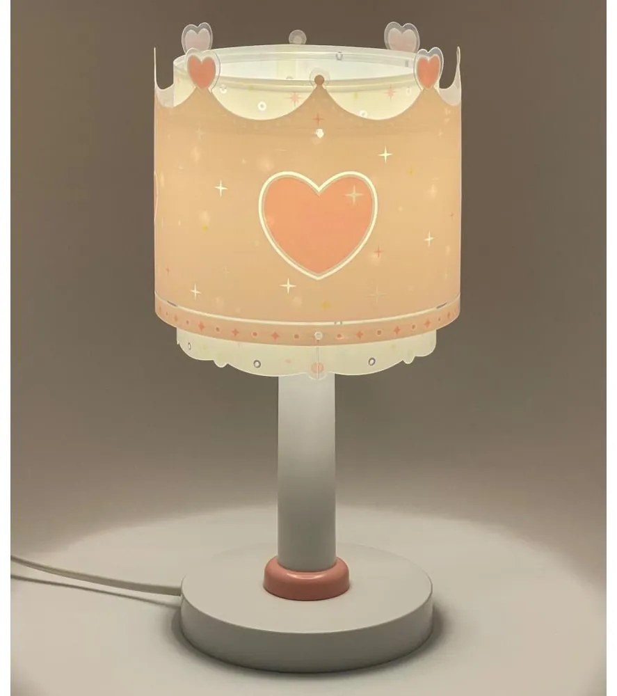 Dalber 61101N - Lampada LED per bambini LITTLE QUEEN 1xG4/4W/230V rosa