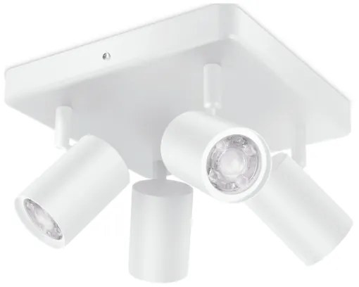 WiZ - Faretto LED RGBW Dimmerabile IMAGEO 4xGU10/4,9W/230V Wi-Fi CRI 90 bianco