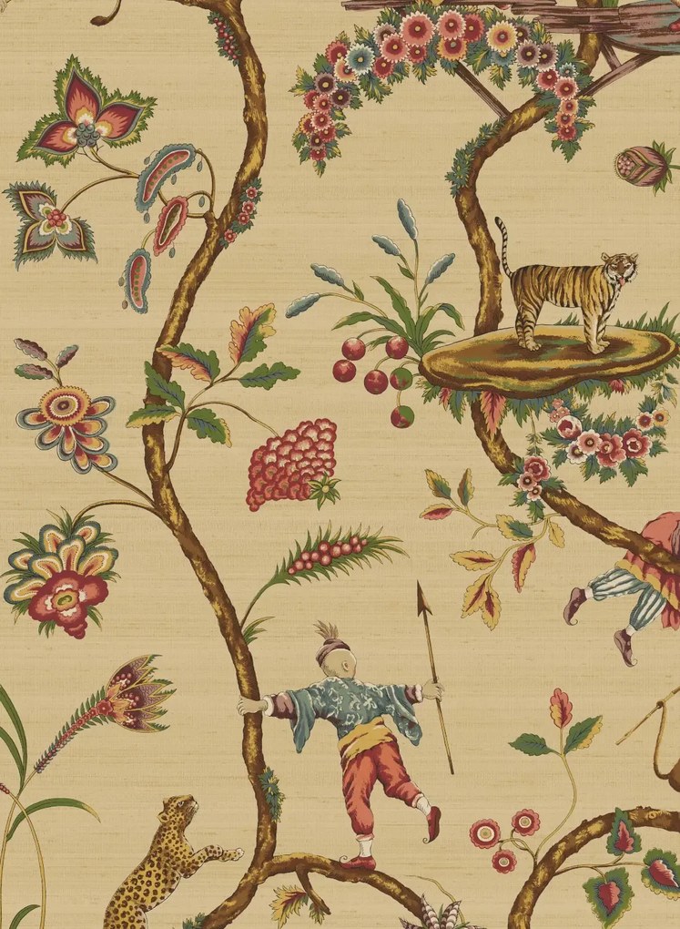 Jannelli & Volpi Carta da parati Chinoise Exotique Silk - 26028