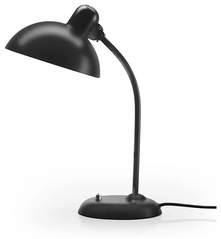 Fritz Hansen - KAISER idell™ 6556-T Lampada da Tavolo Matt Nero Fritz Hansen