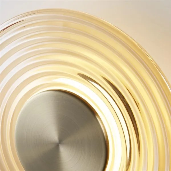 Searchlight 32210AM - Applique dimmerabile a LED CLEO/9,4W/230V ottone