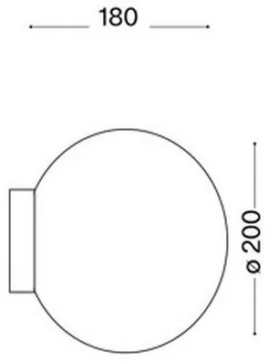 Ideal Lux - Applique 1xE27/60W/230V