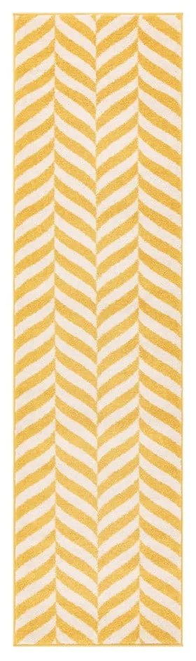 Tappeto giallo 240x66 cm Muse - Asiatic Carpets