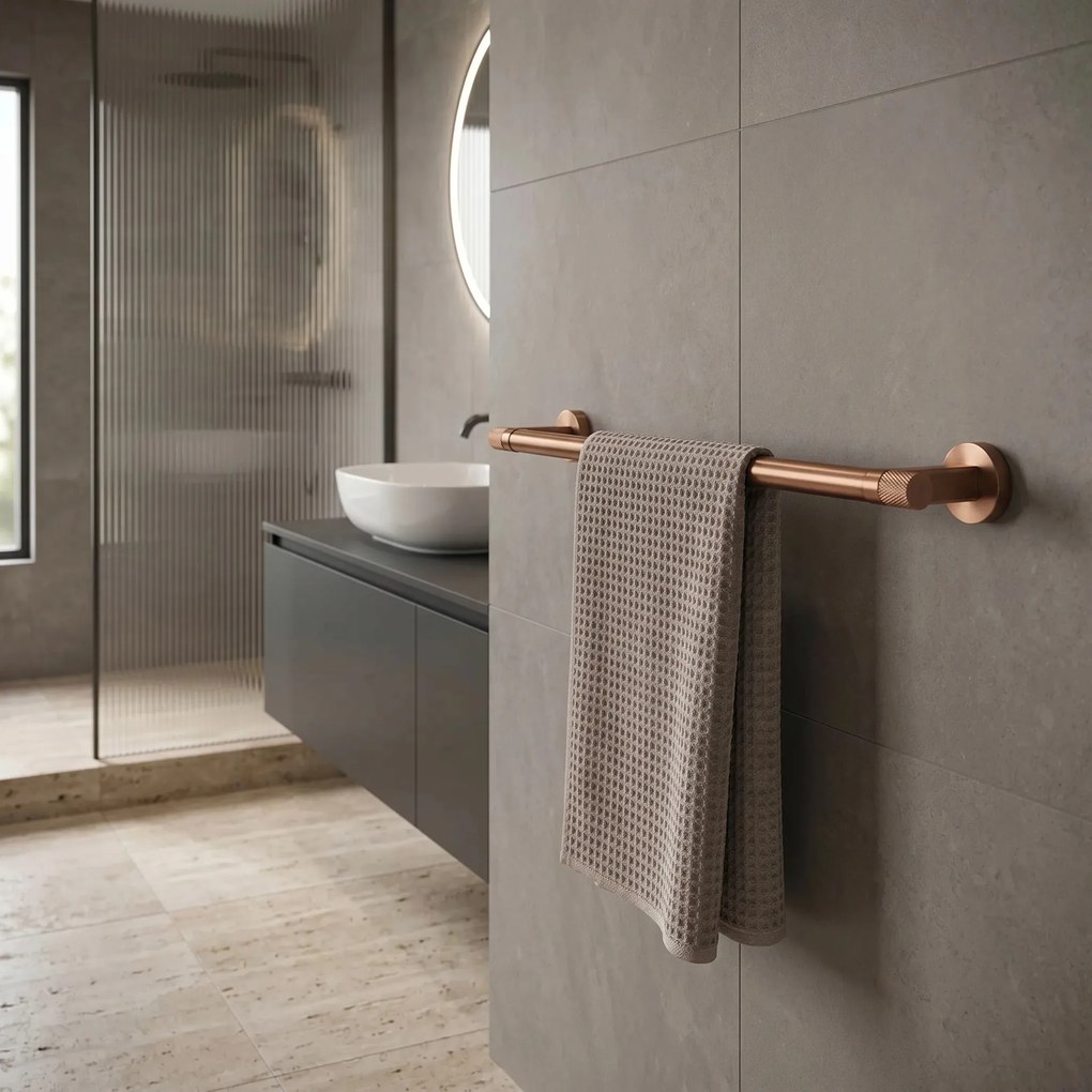 Portasciugamano da bagno 39101 Ori Brush Copper