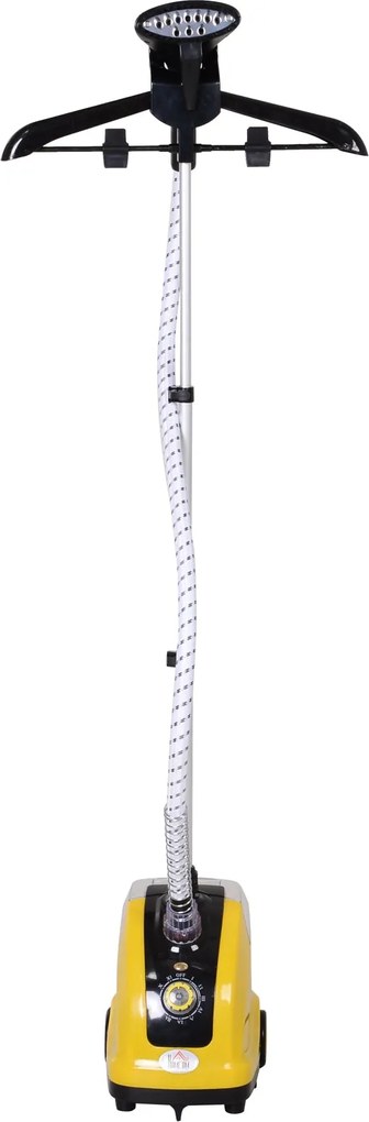 Stiratrice a Vapore Verticale Professionale 1.4L 1800W Giallo...