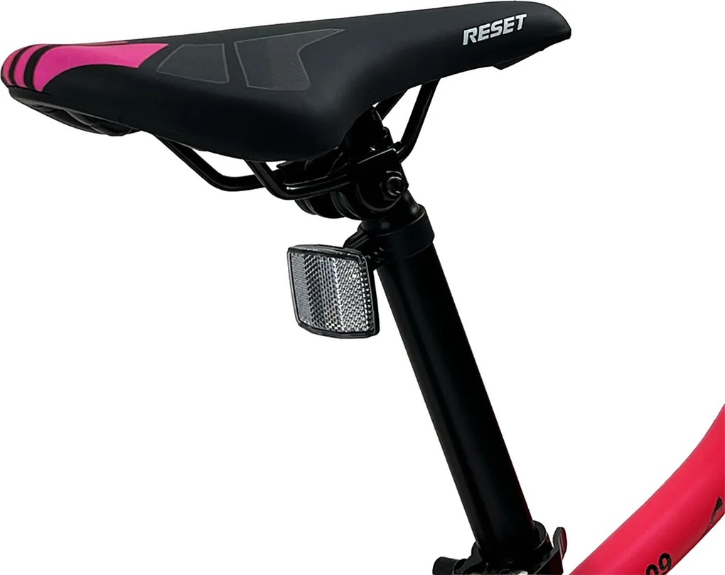 Bicicletta Mountain Bike per Bambini Unisex 20" MTB Phoenix 7V in Acciaio Fucsia...