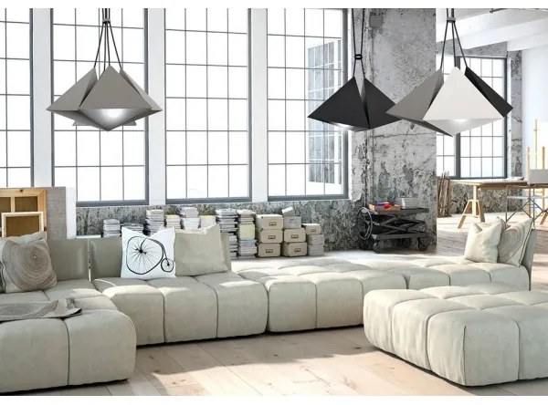 Lampadario a sospensione con filo SET 3xE27/60W/230V