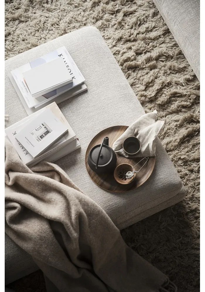 Pouf crema Duncan - Rowico