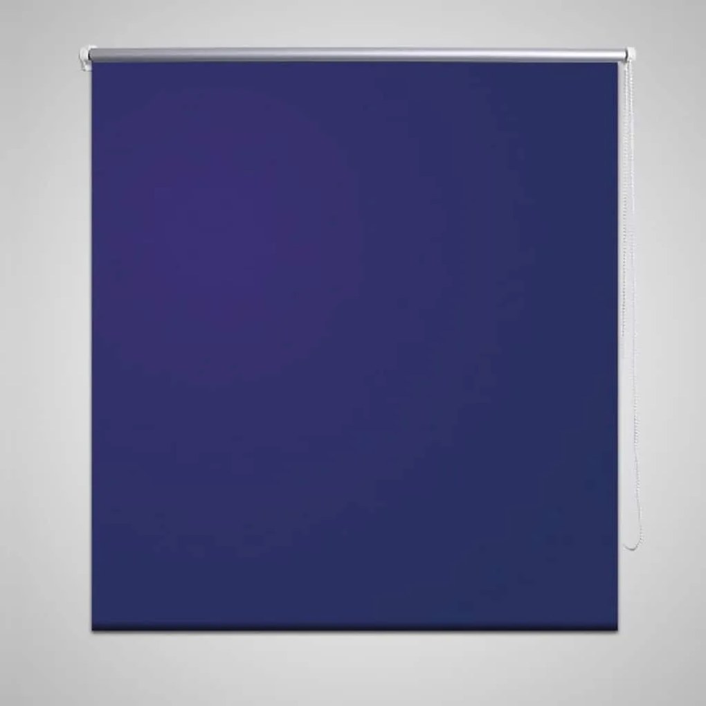 Tenda A Rullo Oscurante 80 X 230 Cm Blu Marino /