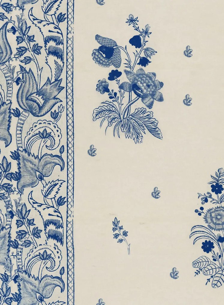 Mindthegap Carta da parati Korond Floral - Indigo/ Taupe