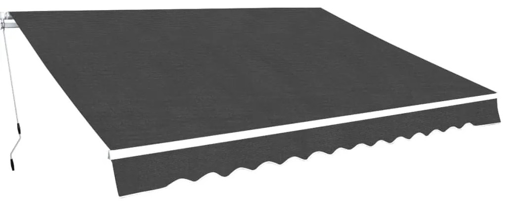 Tenda Da Sole Pieghevole Manuale 450 Cm Antracite /