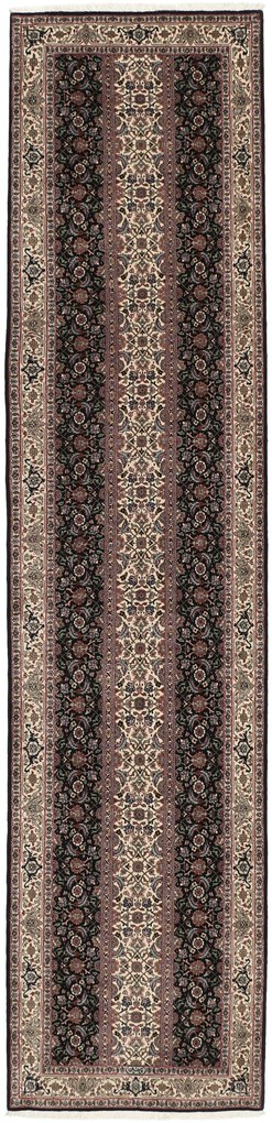 Tabriz Tappeto 80x350 (Iran) Annodato A Mano
