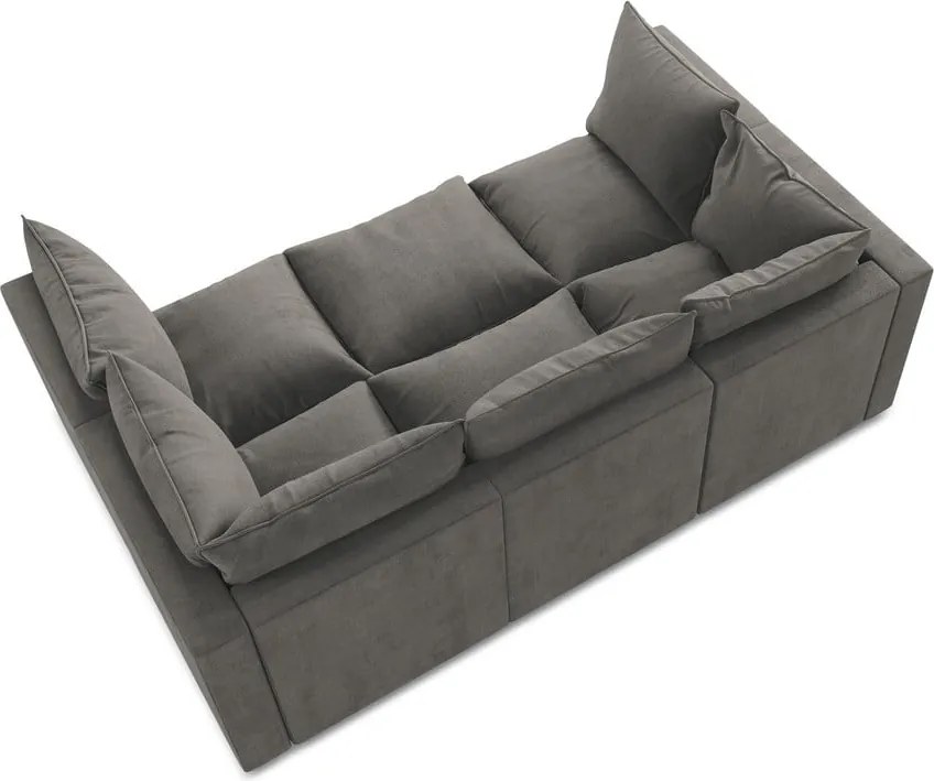 Divano grigio scuro 255 cm Manao – Makamii