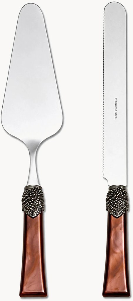 Set da dessert Syrah 2 pz