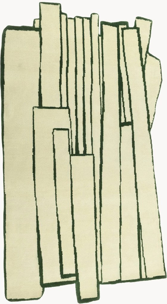 Tappeto in lana annodato a mano Contour