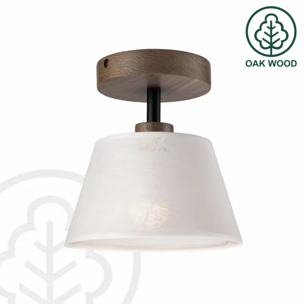 Brilagi - Lampada LED ANTHONY 1xE14/60W/230V rovere/noce/bianco
