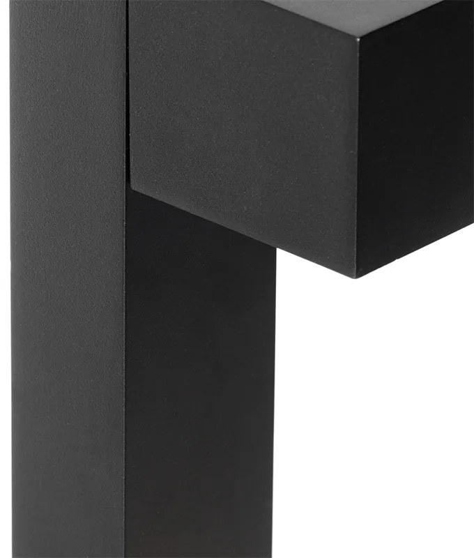 Lampada da esterno industriale da terra nera 35 cm IP44 - Baleno